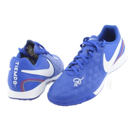 Pantofi de fotbal Nike Tiempo Legend 7 Academy 10R Tf M AQ2218-410 albastru 4