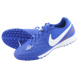 Pantofi de fotbal Nike Tiempo Legend 7 Academy 10R Tf M AQ2218-410 albastru 5