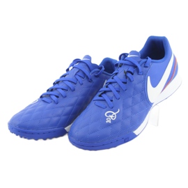Pantofi de fotbal Nike Tiempo Legend 7 Academy 10R Tf M AQ2218-410 albastru 3