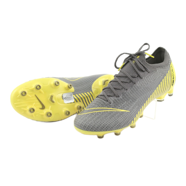 Pantofi de fotbal Nike Mercurial Vapor 12 Elite Ag Pro M AH7379-070 gri 4