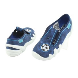 Pantofi pentru copii Befado 290X169 alb albastru marin albastru 3