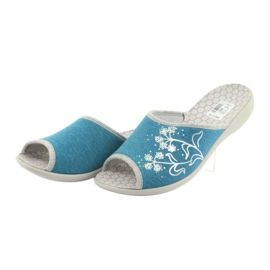 Pantofi de damă Befado pu 254D102 albastru 4