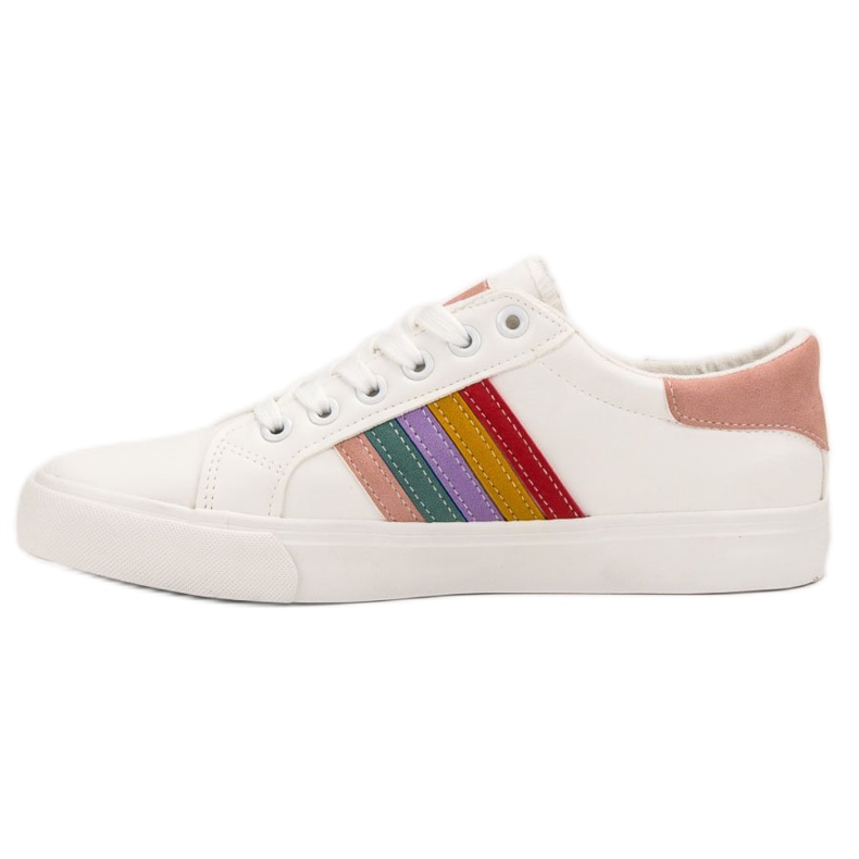 SHELOVET Pantofi sport casual alb multicolor 1