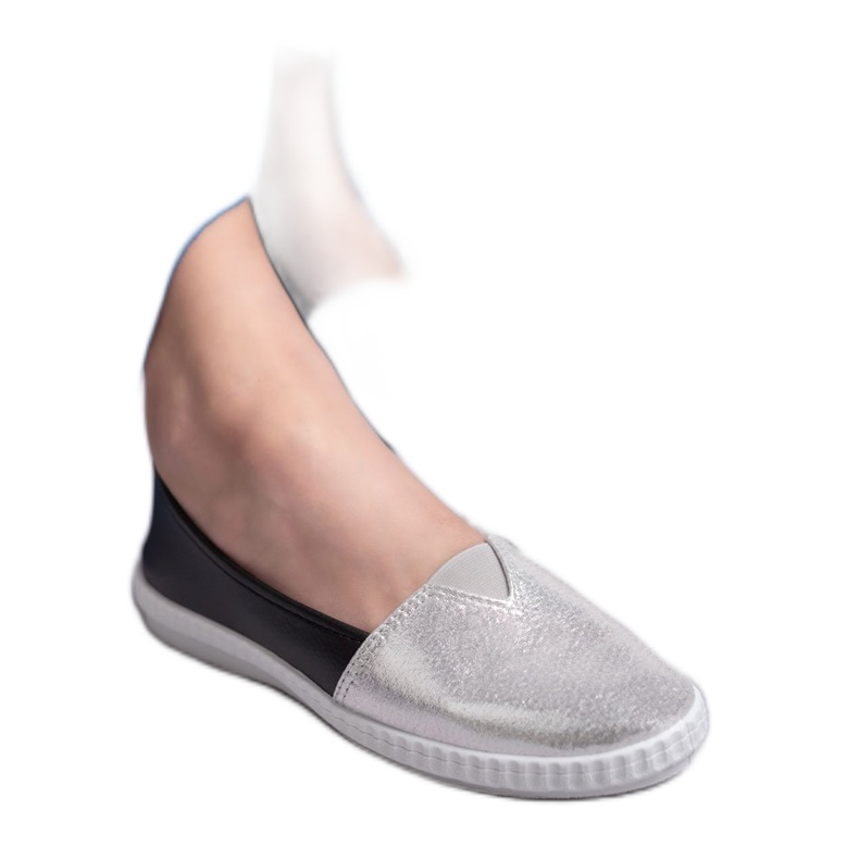 Mckeylor Adidași Slip On la modă negru gri 1