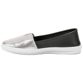 Mckeylor Adidași Slip On la modă negru gri 2