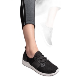 SHELOVET Pantofi sport de alunecare negru 1