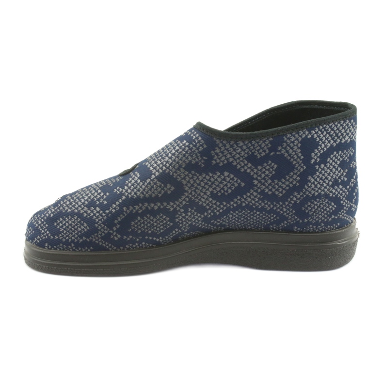 Pantofi de damă Befado pu 986D009 negru albastru marin gri 2