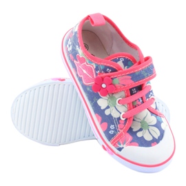 Adidași Usta American Club insert din piele roșu albastru multicolor 3