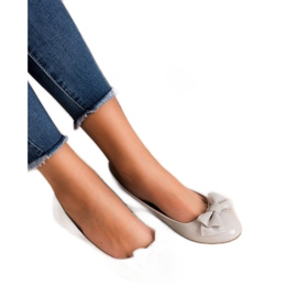 Comer Balerini lăcuți cu arc gri 2