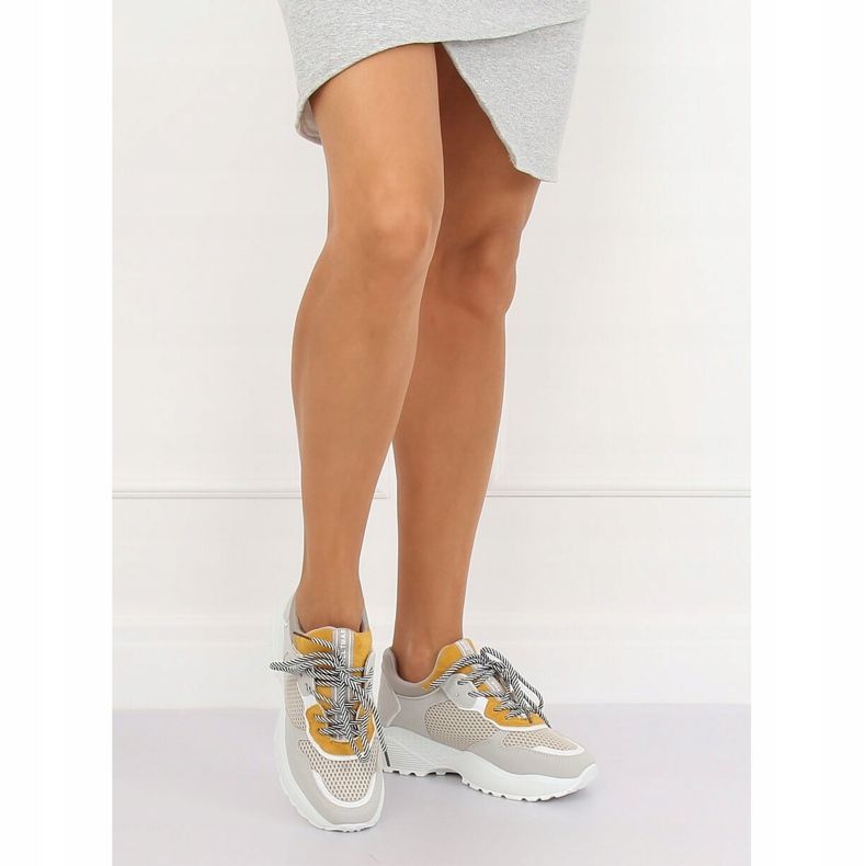 Gri BL170P Pantofi sport galbeni 1