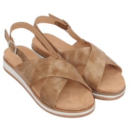 Sandale bej femei 1495 D.BEIGE 1