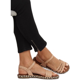 Sandale dama Champagne M531 Champagne multicolor roz 2