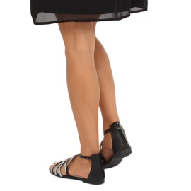 Sandale negre pentru femei LL6339 Negre negru 1