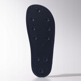 Adidas Originals Adilette M G16220 papuci alb albastru marin 2 Adidas Originals Adilette M G16220 papuci alb albastru marin 2