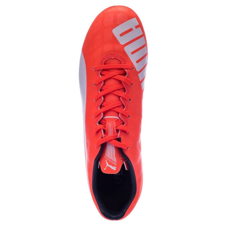 Ghete de fotbal Puma evoSPEED 5.4 Fg M 10328601 multicolor roșu 2