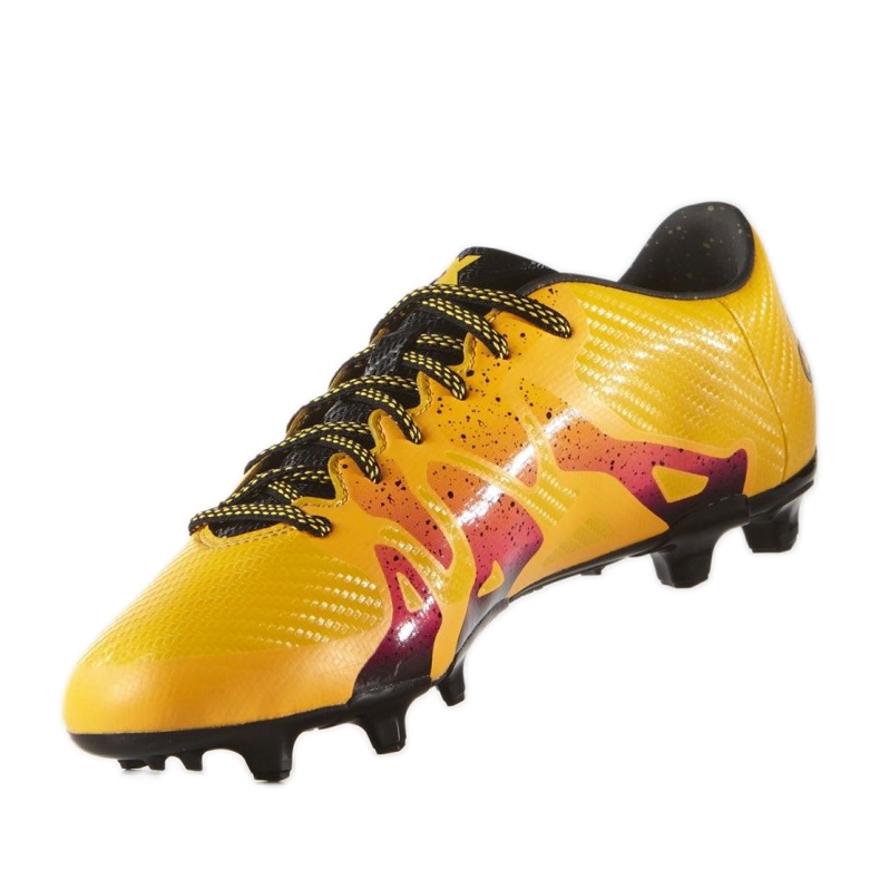 Ghete de fotbal Adidas X 15.3 FG / AG M S74632 multicolor portocale 1