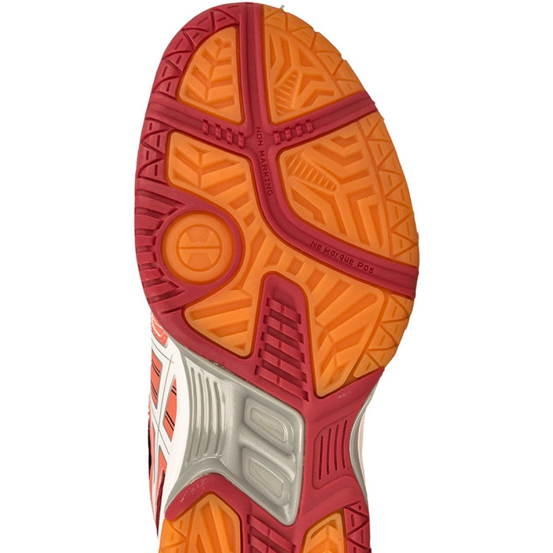 Pantofi de volei Asics Gel-Rocket 7 W B455N-0601 multicolor portocale 1