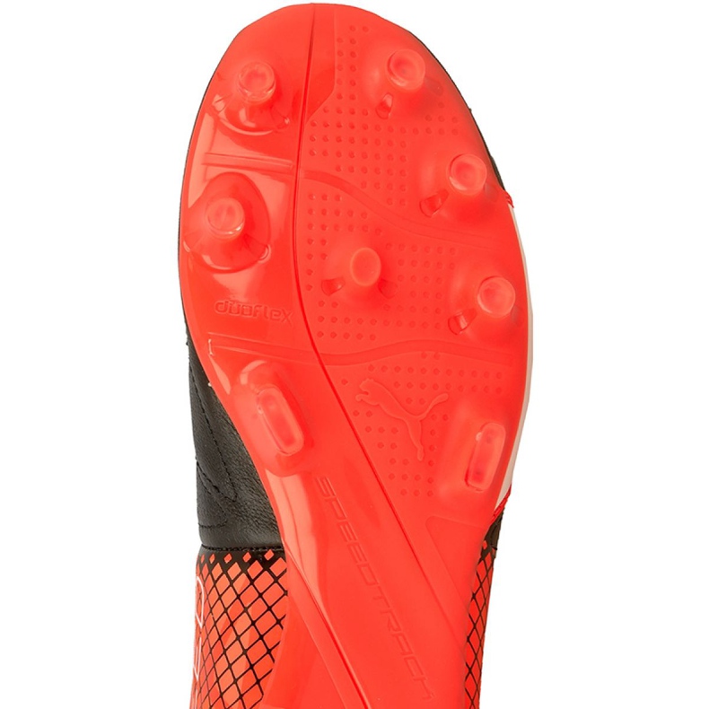 Ghete de fotbal Puma evoSPEED 3.4 Tricks Leather Fg M 10379401 albastru, alb, negru multicolor 1 Ghete de fotbal Puma evoSPEED 3.4 Tricks Leather Fg M 10379401 albastru, alb, negru multicolor 1