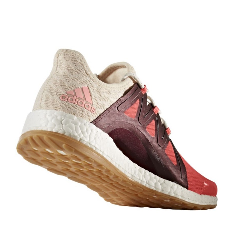 Pantofi de alergare adidas Pure Boost Xpose Clima W BB1739 roșu multicolor 1 Pantofi de alergare adidas Pure Boost Xpose Clima W BB1739 roșu multicolor 1
