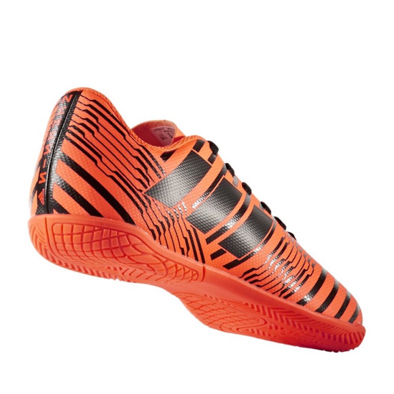 Pantofi de sală adidas Nemeziz 17.4 In Jr S82467 multicolor portocale 1