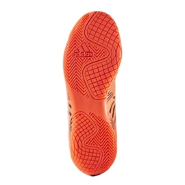 Pantofi de sală adidas Nemeziz 17.4 In Jr S82467 multicolor portocale 2