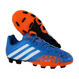 Ghete de fotbal Adidas Predito Lz Fg Junior Q21735 albastru albastru 1