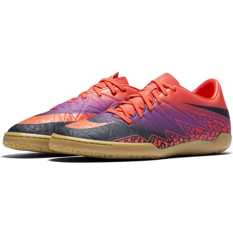Pantofi de interior Nike Hypervenom Phelon Ii Ic M 749898-845 multicolor portocale 2