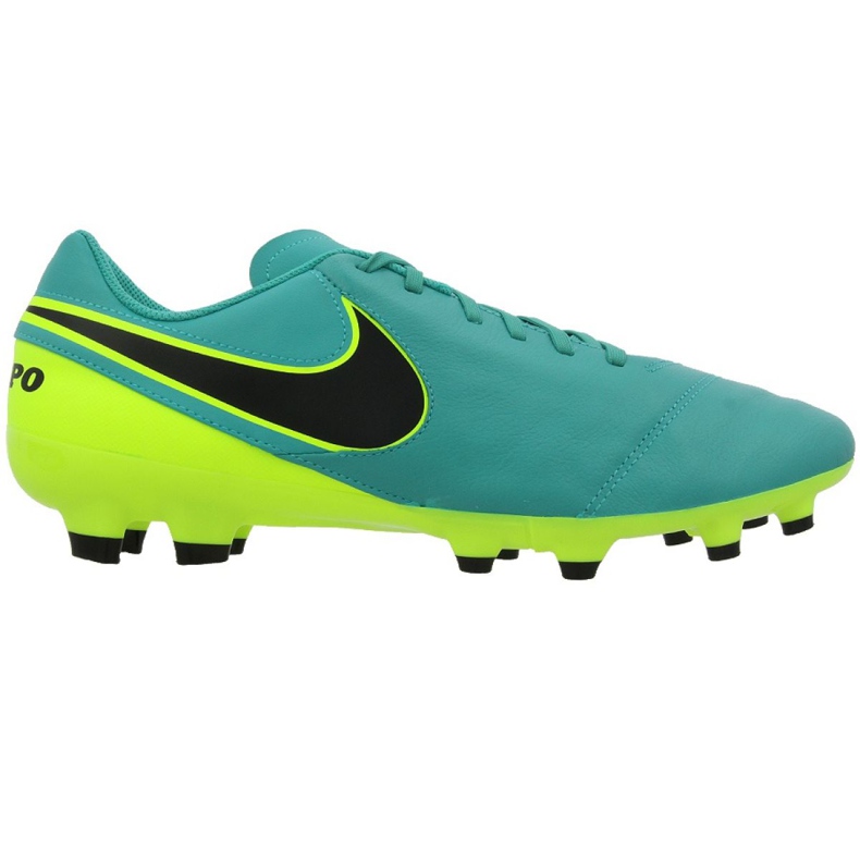 Pantofi de fotbal Nike Tiempo Genio Ii Fg M 819213-307 negru albastru 1 Pantofi de fotbal Nike Tiempo Genio Ii Fg M 819213-307 negru albastru 1