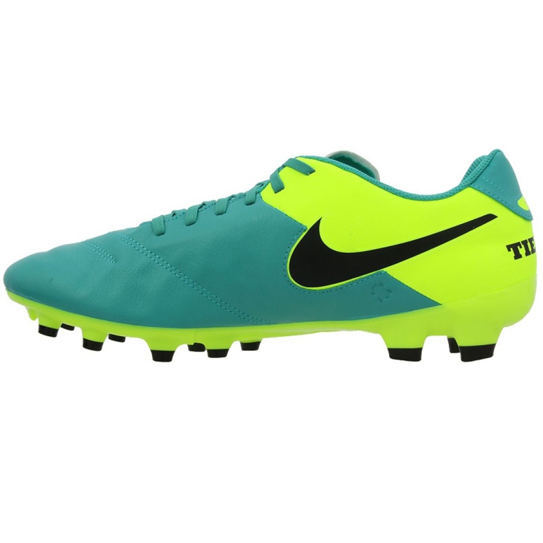 Pantofi de fotbal Nike Tiempo Genio Ii Fg M 819213-307 negru albastru 2 Pantofi de fotbal Nike Tiempo Genio Ii Fg M 819213-307 negru albastru 2