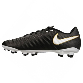 Ghete de fotbal Nike Tiempo Ligera Iv Fg M 897744-002 negru negru 1