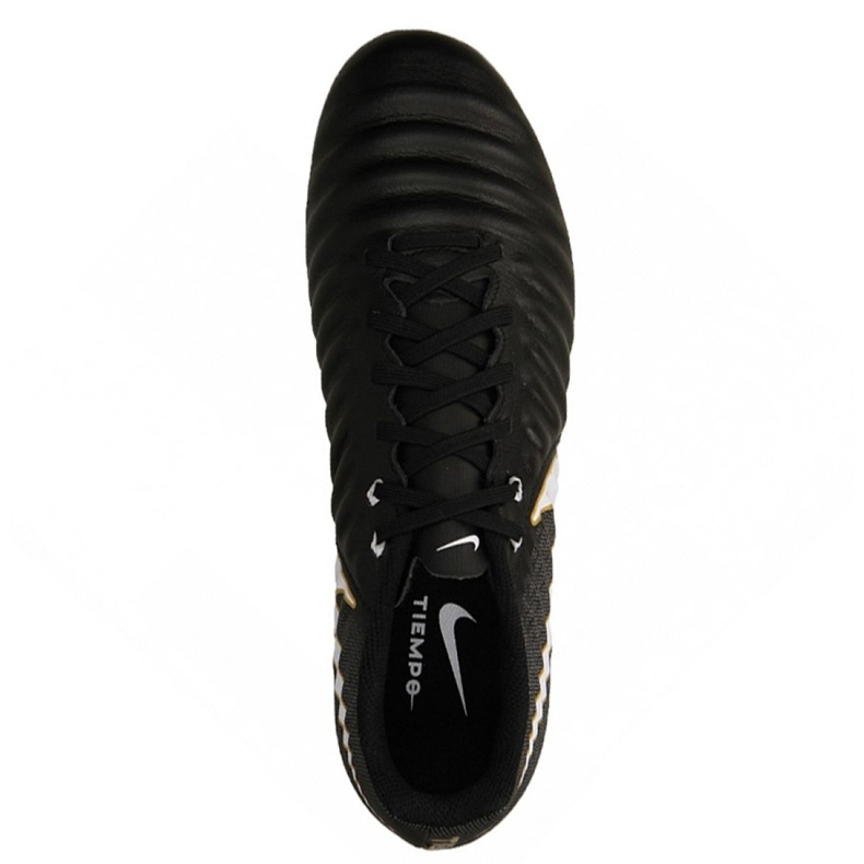 Ghete de fotbal Nike Tiempo Ligera Iv Fg M 897744-002 negru negru 2