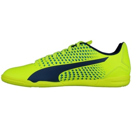 Pantofi de sală Puma Adreno Iii It M 10404709 galben verde 1