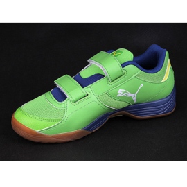 Pantofi de interior Puma Vellum Iii V Jr 102662 06 verde 1