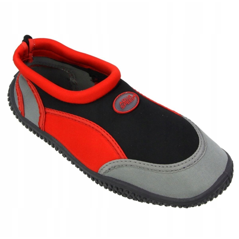 Pantofi de plajă din neopren roșu Aqua-Speed ​​​​Jr roşu roşu 1