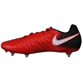 Ghete de fotbal Nike Tiempo Legacy Iii Sg M 897798-610 multicolor roșu 1