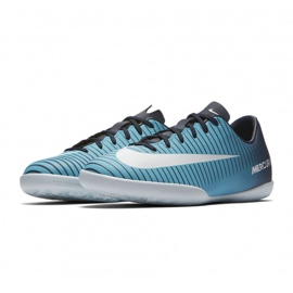 Pantofi de sală Nike Mercurial Vapor Xi Ic Jr 831947-404 albastru 3