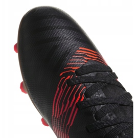 Ghete de fotbal Adidas Nemeziz 17.3 Fg Jr CP9165 negru negru 2