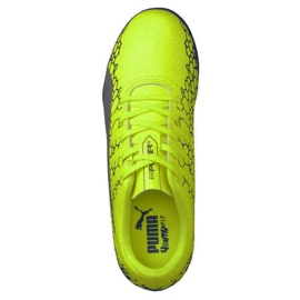 Pantofi de fotbal Puma Evo Power Vigor 4 Graph It Jr 104467 02 galben multicolor 3