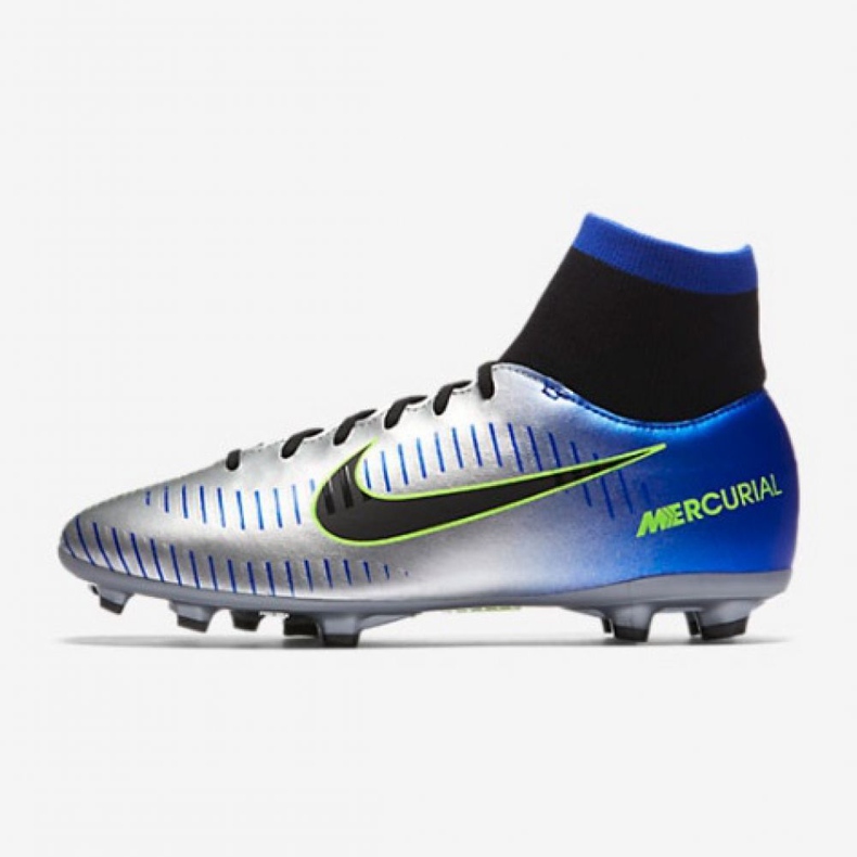 Ghete de fotbal Nike Mercurial Victory Vi Df Neymar Fg Jr 921486-407 multicolor argint 1