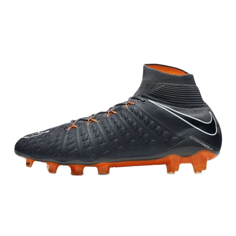 Ghete de fotbal Nike Hypervenom Phantom 3 Elite Df Fg M AH7270-081 gri gri 1
