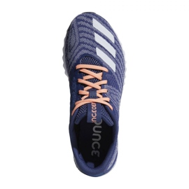 Pantofi de alergare adidas Aerobounce Pr W CG4647 albastru marin 1