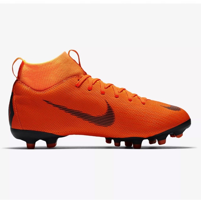 Pantofi de fotbal Nike Mercurial Superfly 6 Academy Gs Mg Jr AH7337-810 multicolor portocale 1