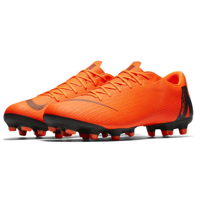 Pantofi de fotbal Nike Mercurial Vapor 12 Academy Fg M AH7375-810 multicolor portocale 1 Pantofi de fotbal Nike Mercurial Vapor 12 Academy Fg M AH7375-810 multicolor portocale 1
