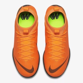 Pantofi de sală Nike Mercurial SuperflyX 6 Academy Gs Ic Jr AH7343-810 portocale portocale 2