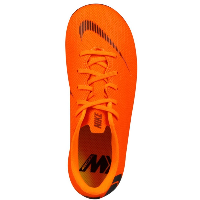Pantofi de fotbal Nike Mercurial Vapor 12 Academy Ps Mg Jr AH7349-810 portocale portocale 1