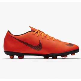 Pantofi de fotbal Nike Mercurial Vapor 12 Club M AH7378-810 multicolor roșu 1 Pantofi de fotbal Nike Mercurial Vapor 12 Club M AH7378-810 multicolor roșu 1