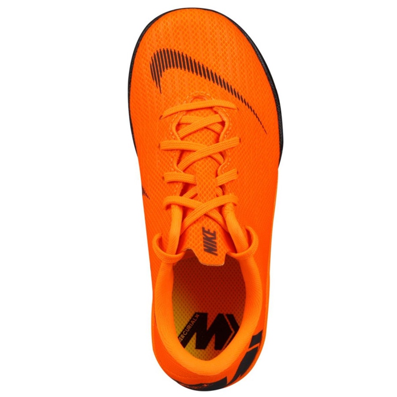 Pantofi de fotbal Nike Mercurial VaporX 12 Academy Ps Ic Jr AH7352-810 portocale portocale 1