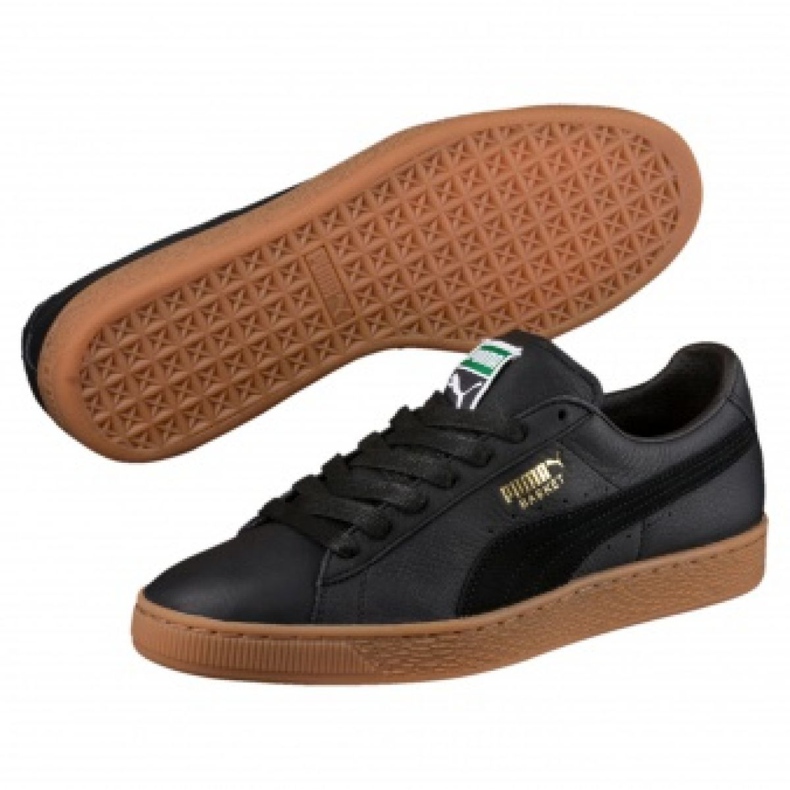 Puma Basket Classic Gum Deluxe M 365366 02 negru 1