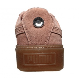 Puma Suede Platform Jewel Jr 365131 01 bej roz 1
