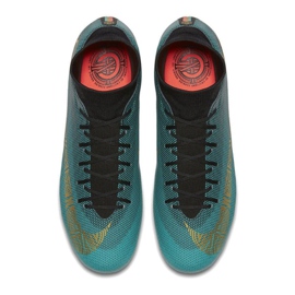 Pantofi de fotbal Nike Mercurial Superfly 6 Academy M CR7 Mg AJ3541-390 albastru albastru 2